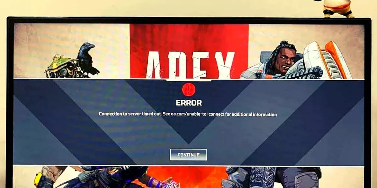 APEX CONNECTION TO SERVER TIMED OUT