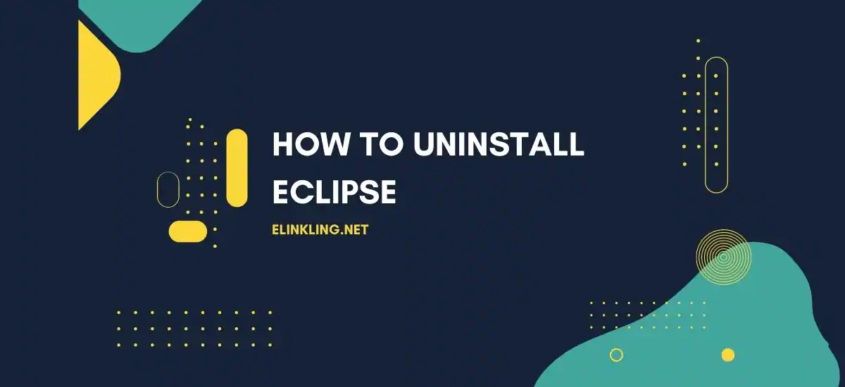 how to uninstall eclipse