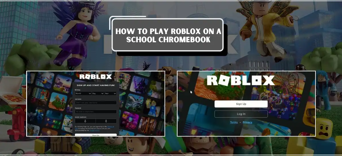 how to play Roblox on a School Chromebook